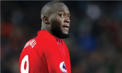  ?? Photograph: Martin Rickett/PA ?? Romelu Lukaku has not played on United’s pre-season tour due to injury.