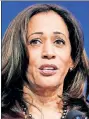  ??  ?? Sen. Kamala Harris