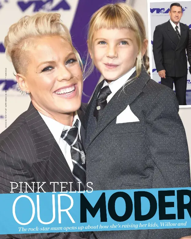 Pink S Modern Family The Singer Is Raising Her Children In A Label Less Household Full Of Love Pressreader