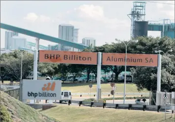  ?? PHOTO: SIMPHIWE MBOKAZI ?? BHP Billiton is among the best placed to grab assets sold by rivals desperate to stem losses or pay down debt.