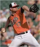  ?? KARL MERTON FERRON/BALTIMORE SUN ?? If Alex Cobb can pitch as effectivel­y as he did for the second half of last season, he could draw interest from contenders.