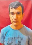  ?? ?? Anastasio Leguizamón, detenido por la policía.