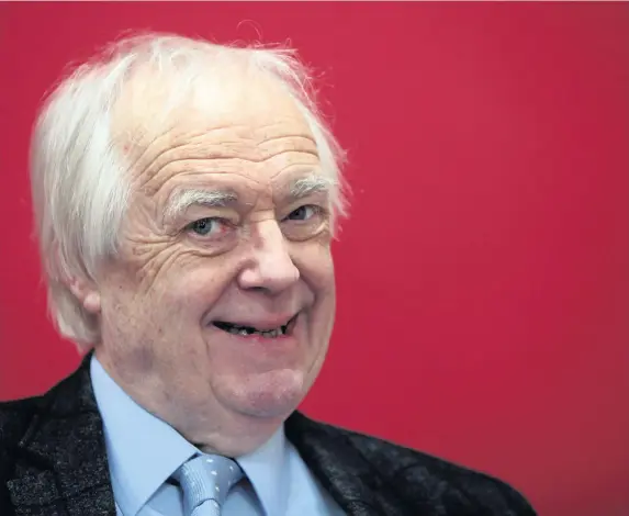  ??  ?? Award-winning lyricist and author Sir Tim Rice celebrates his 74th birthday today