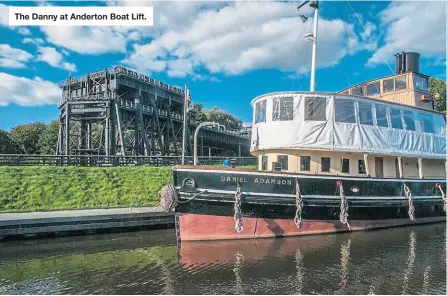  ?? ?? The Danny at Anderton Boat Lift.