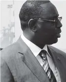  ??  ?? Macky Sall