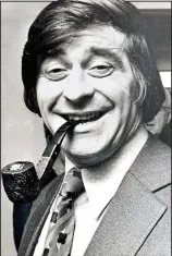  ??  ?? Matchless: Fast bowler Fred Trueman was Pipe Smoker of the Year in 1974