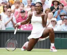  ?? AP ?? Serena logró tres de sus cinco premios a la Mujer Deportista del Año de la AP en la última década,