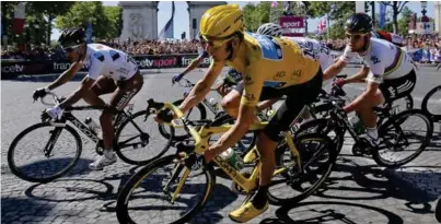  ??  ?? MISTENKELI­GGJORT: Bradley Wiggins mener noen er ute etter å «ta» ham.