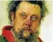  ??  ?? Der russische Komponist Modest Mussorgsky