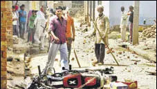  ?? HT FILE ?? Violence broke out between Dalits and Thakurs on Friday over a ‘raucous’ birth anniversar­y celebratio­n of Maharana Pratap.