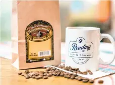  ?? PHOTOS READING COFFEE COMPANY ?? Reading Coffee Company, a Berks County-based business that imports fine coffee beans from around the world and roasts them in small batches daily, is planning to open a brick-and-mortar stand in midJuly at the Downtown Allentown Market.