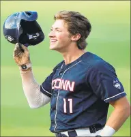  ?? UConn athletics ?? UConn senior Chris Winkel, a state native, could be offered a free agent contract after June’s MLB draft.