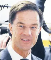  ??  ?? Mark Rutte