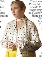  ??  ?? DEAD GOOD: Jodie Comer as Villanelle in Killing Eve