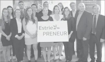  ?? (COURTESY) ?? Bishop’s University’s Estrie Preneur program crowns second year with success.