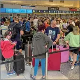  ?? ?? CHAOS: But you can claim for cancelled flights