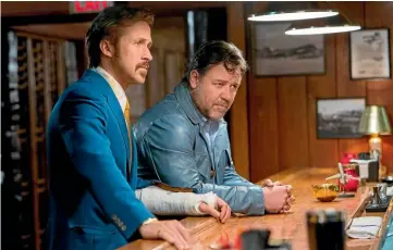  ??  ?? The Nice Guys (R16)
Russell Crowe and Ryan Gosling light up the screen and offer up plenty of humour in The Nice Guys. 116 mins