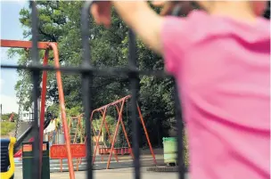  ?? Picture: Rob Browne ?? Playground­s are able to reopen following coronaviru­s restrictio­ns.