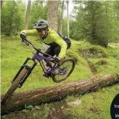  ??  ?? The Fort William trails test your mettle. Luckily, James’s Identiti Mettle is just the bike for the job!