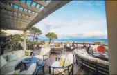  ?? HILTON HEAD ISLAND TOURISM ?? The deck of the Ocean Club at Sea Pines is the perfect place to catch a sunset.