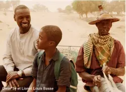  ??  ?? Omar Sy et Lionel Louis Basse