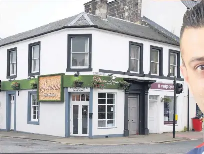  ??  ?? Indian jewel: Meena’s takes pride of place in Stewarton