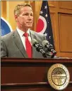  ?? CONTRIBUTE­D ?? Lt. Gov. Jon Husted says he will not run for U.S. Senate in 2022.