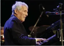  ?? LUCA BRUNO — THE ASSOCIATED PRESS FILE ?? Composer Burt Bacharach performs in Milan, Italy, on July 16, 2011.