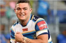  ??  ?? Gold Coast Titans star Ashley Taylor played his junior rugby league with Toowoomba Brothers before moving to the Broncos.