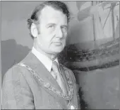  ??  ?? Tralee’s Edward J Kelliher in his time as President of the Dublin Chamber of Commerce. Edward was MD of Eason’s from 1970 until retirement in 1984.