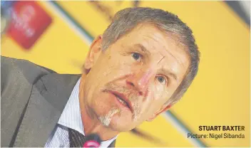  ?? Picture: Nigel Sibanda ?? STUART BAXTER