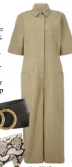  ??  ?? JUMPSUIT, £119, Kin at John Lewis & Partners