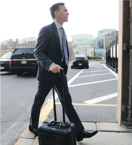  ?? SEAN KILPATRICK / THE CANADIAN PRESS FILES ?? Finance Minister Bill Morneau’s disastrous bid for tax reform was driven by his desperate need for “new revenues,” having already blown so far past previous pledges of fiscal rectitude, writes Kelly McParland.