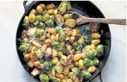  ?? Andrew Purcell, for © The New York Times Co. ?? Crisp Gnocchi With Brussels Sprouts, Brown Butter and Lemon.