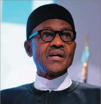  ??  ?? President Muhammadu Buhari