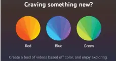  ?? YouTube ?? Some YouTube users have received a prompt to choose colours, which will then recommend videos