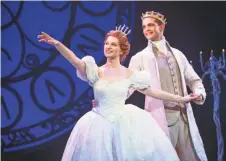  ?? CAROL ROSEGG ?? Wisconsin native Tatyana Lubov (left) and Hayden Stanes perform in the national tour of “Cinderella,” which is coming to the Marcus Center.