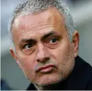  ??  ?? Never happy: Mourinho