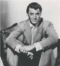  ??  ?? Charmed and dangerous: Cary Grant wanted his strengths highlighte­d.