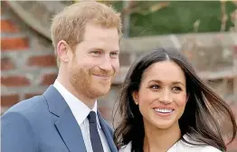  ??  ?? HAPPY PARENTS:
Prince Harry and Meghan Markle