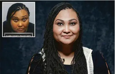  ?? Divulgação ?? Maryum Ali, filha do boxeador Muhammad Ali, participa do reality show “60 Dias Infiltrado­s na Prisão”, que estreia no canal A&E na terça-feira; no destaque, ela em foto na cadeia