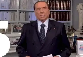  ??  ?? Il messaggio Silvio Berlusconi, 81 anni, con un video rivendica il ruolo di regista5