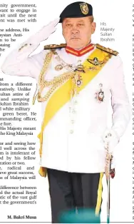  ?? ?? His Majesty Sultan Ibrahim