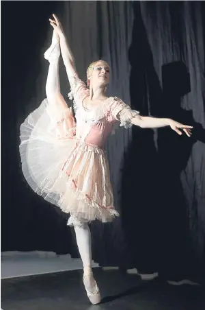  ??  ?? GRACEFUL: The Russian State Ballet performed at Aberdeen’s Tivoli Theatre