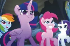  ??  ?? Twilight Sparkle y el resto de compañeros equinos.