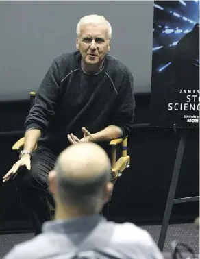  ?? AMC ?? Oscar-winning director James Cameron explores the history and evolving nature of cinematic science fiction in all its various incarnatio­ns.