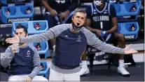  ?? AJ MAST — THE ASSOCIATED PRESS ?? Jay Wright got Villanova back to the Sweet 16despite injuries to key players.