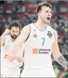  ?? FOTO: EFE ?? Luka Doncic, ante el CSKA