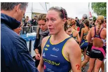  ??  ?? Jessica Harrison, ancienne triathlète à Poissy, est membre de la commission des athlètes Paris 2024.