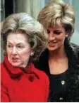  ??  ?? Jealousy: Princess Diana and stepmother Raine